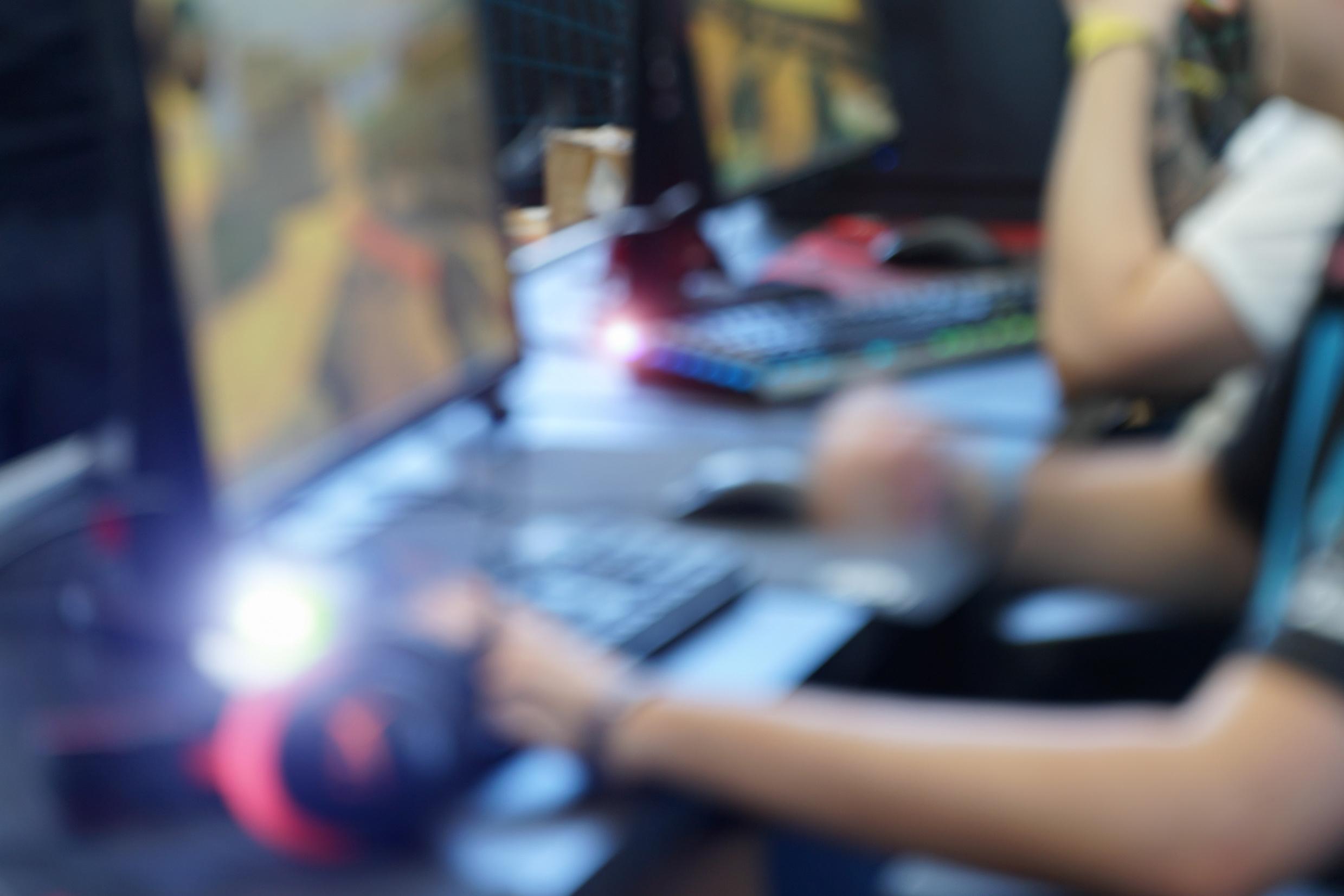 playing online games